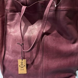 Gorgeous Dark Mauve Harbour 2nd Large Tote